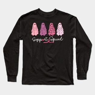 Breast Cancer Awareness Support Squad Cancer Free Long Sleeve T-Shirt